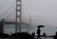 Lluvias torrenciales y fuertes vientos azotaron el Norte de California Lluvias torrenciales y fuertes vientos azotaron el Norte de California