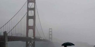 Lluvias torrenciales y fuertes vientos azotaron el Norte de California