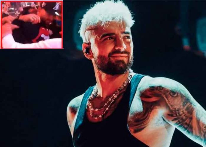 maluma La reacción de Maluma con fan que le tocó el brazo genera ola de críticas