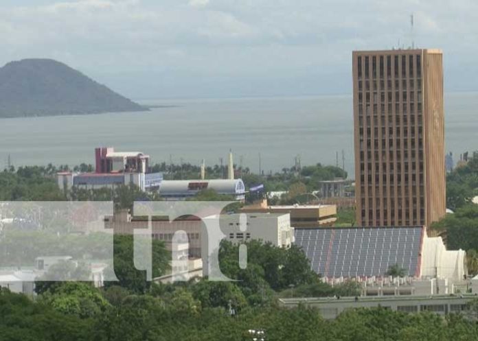 Panorama de la ciudad de Managua, Nicaragua