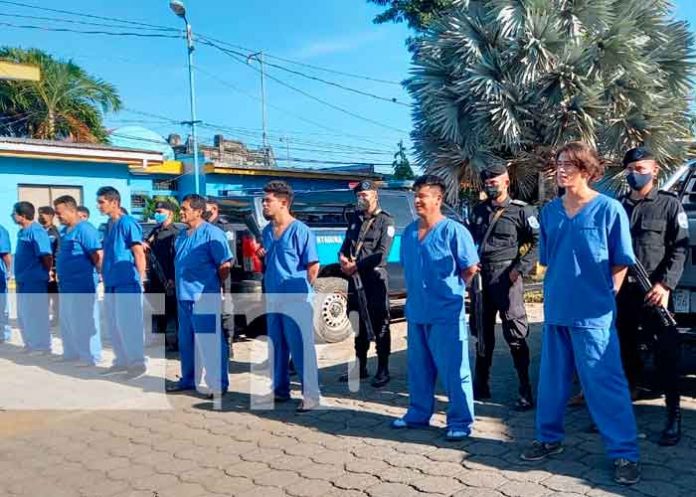 masaya-002 Sujetos detenidos por azotes delincuenciales