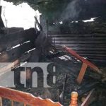 Conato de incendio afecta a una humilde vivienda en Matagalpa Conato de incendio afecta a una humilde vivienda en Matagalpa