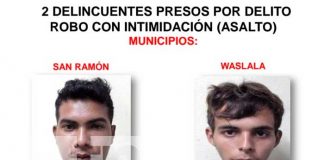 13 personas detenidas