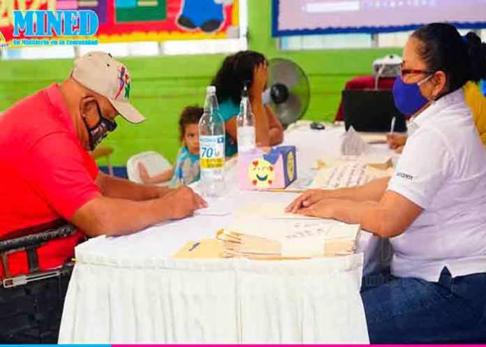 matricula- Matrículas para un nuevo año lectivo en educación pública de Nicaragua
