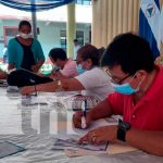 Proceso de matrícula escolar en Masaya