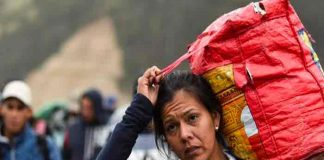 Migrantes que avanzan por México piden no ser detenidos