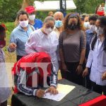 MINSA entrega sitio para construcción de nuevo hospital en Juigalpa Firma para inicios de obras de de nuevo hospital en Juigalpa, Chontales