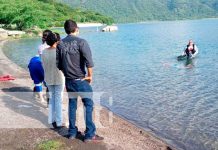 Recuperan cadáver de joven en aguas de la Laguna de Xiloá, Managua Lugar donde un joven murió por sumersión en la Laguna de Xiloá, Managua