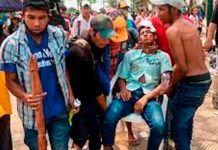 Brutal represión de la policía de Paraguay a campesinos e indígenas Brutal represión de la policía de Paraguay a campesinos e indígenas