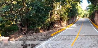 450 metros de adoquinado en Nandaime