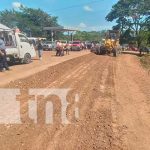 Arranca nuevo tramo de empalme Wanawana a San Pedro del Norte, Nicaragua Construcción de más carreteras en el Caribe Norte de Nicaragua