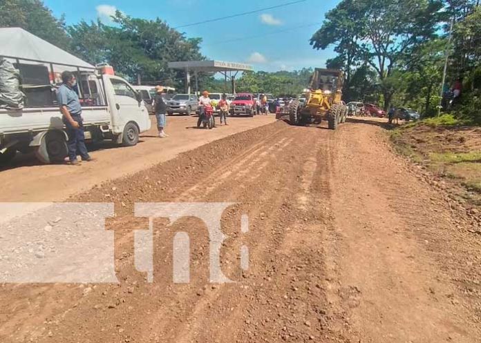 Construcción de más carreteras en el Caribe Norte de Nicaragua