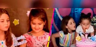 ¡Ya aprendió! Niña del pastel y su hermana reaparecen un año después