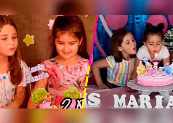 ¡Ya aprendió! Niña del pastel y su hermana reaparecen un año después