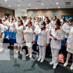 Más salud para Nicaragua: 90 enfermeros obstetras se promocionan Promoción en obstetricia para una mejor salud en Nicaragua