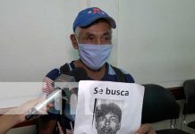 ¿Dónde está? Padre busca a su hijo que desapareció hace un mes en Managua Padre busca desesperadamente a su hijo en Managua