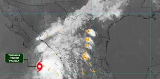 El ciclón Pamela se debilita a tormenta tropical