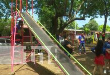 Entregan parque comunitario en barrio Laureano Mairena Entregan parque comunitario en barrio Laureano Mairena