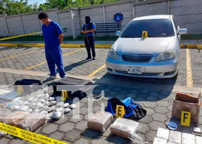 Policía captura a hombre con 10 kilos 