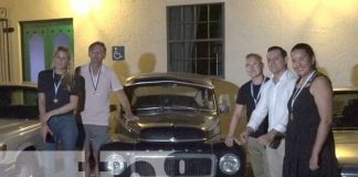Encuentro con europeos de Rally Centroamericano en León, Nicaragua
