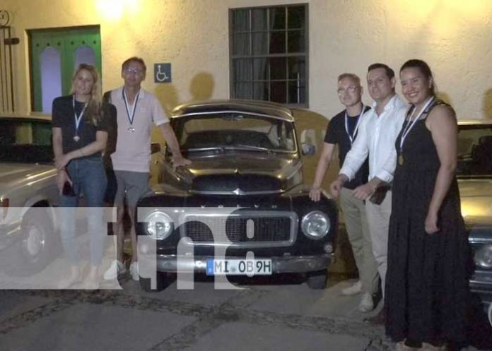 Encuentro con europeos de Rally Centroamericano en León, Nicaragua