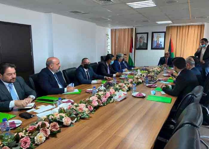 reunion- Embajadores de LatinoAmérica en reunión con ministros de agricultura palestino