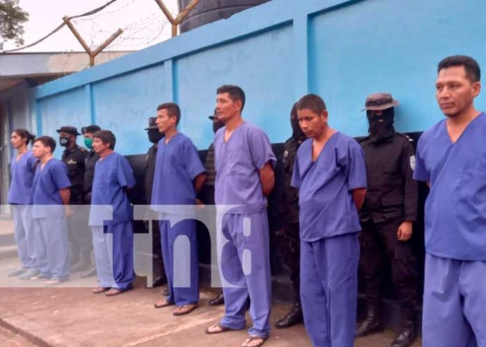 9 sujetos capturados en Río San Juan