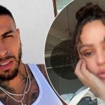 Rauw Alejandro celebra su amor con Rosalía en pleno concierto