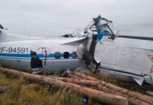 Accidente de avión deja al menos 16 muertos en el sur de Rusia Accidente de avión deja al menos 16 muertos en el sur de Rusia
