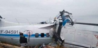 Accidente de avión deja al menos 16 muertos en el sur de Rusia