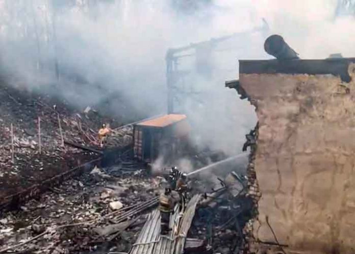 Al menos 16 muertos tras explosión en una fábrica de pólvora en Rusia
