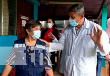 Doctora Marta Reyes en presencia del evento