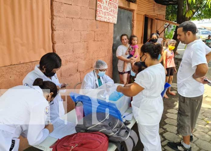 Feria de salud en barrios de Managua