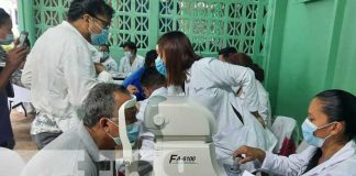 Jornada de salud visual en Managua