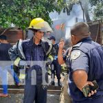 Fuerte incendio afecta al menos tres viviendas en San Judas Incendio que afectó tres viviendas en el barrio San Judas