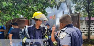 Incendio que afectó tres viviendas en el barrio San Judas