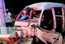 Fuerte accidente de tránsito