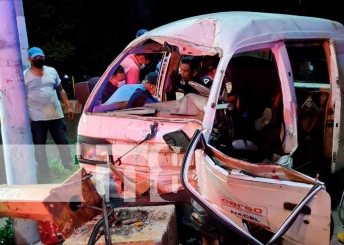 Fuerte accidente de tránsito