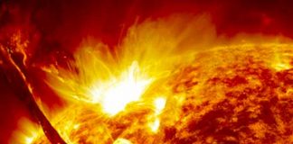 Registran erupción solar que podría provocar tormenta magnética en la Tierra