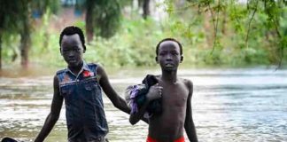 600.000 personas son afectadas por inundaciones en Sudán del Sur