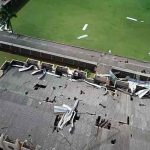 Fuerte temporal deja daños en casi un millar de viviendas en sur de Brasil