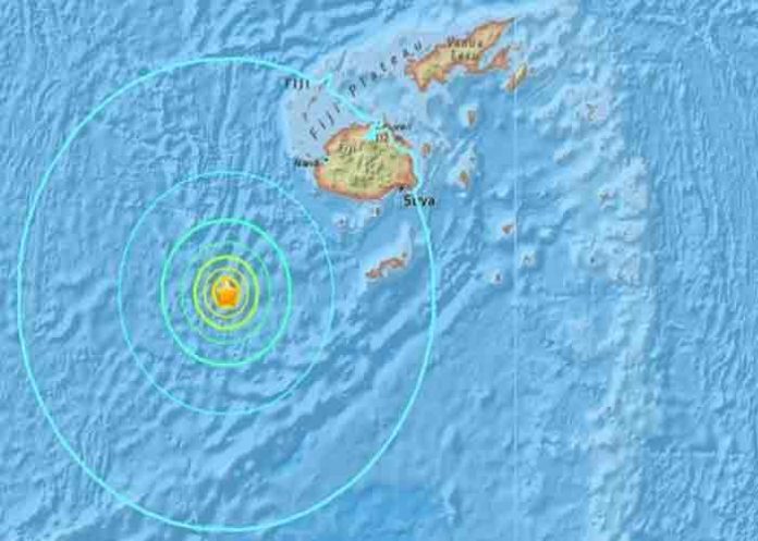 Un terremoto de magnitud 6,0 sacude las aguas de Fiyi, Pacífico Sur