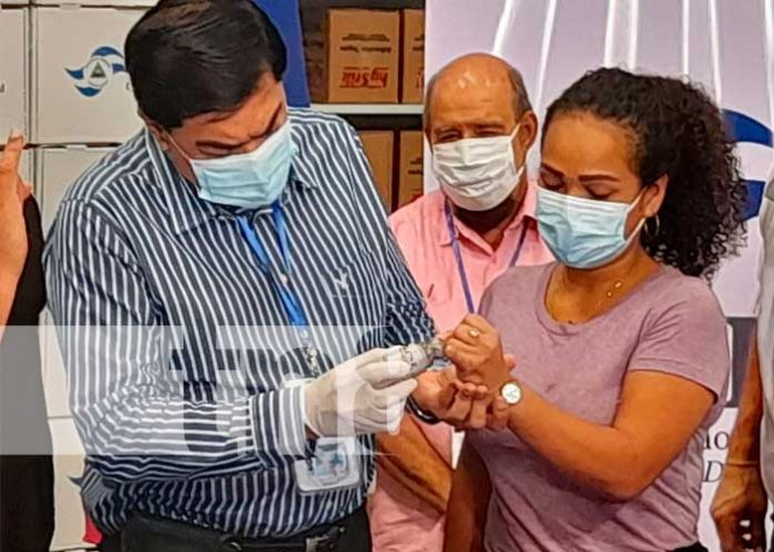 Prueba de tinta indeleble para el proceso electoral en Nicaragua