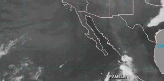Se forma en la costa del Pacífico mexicano la tormenta tropical Pamela