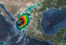 Huracán Pamela toca tierra en Sinaloa, México Huracán Pamela toca tierra en Sinaloa, México