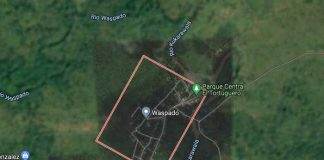 Imagen satelital de El Tortuguero, donde un hombre murió de varios balazos