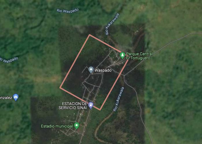 Imagen satelital de El Tortuguero, donde un hombre murió de varios balazos