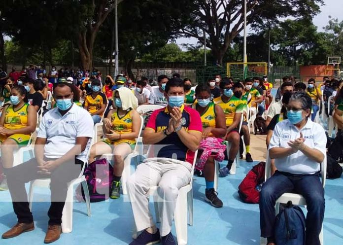 Inauguración de Juegos Universitarios en Managua