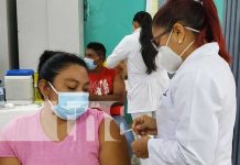 Nueva jornada de vacunación a personas en Managua