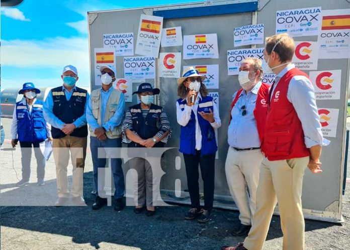 Donación de vacunas Sputnik Light y AstraZeneca para Nicaragua